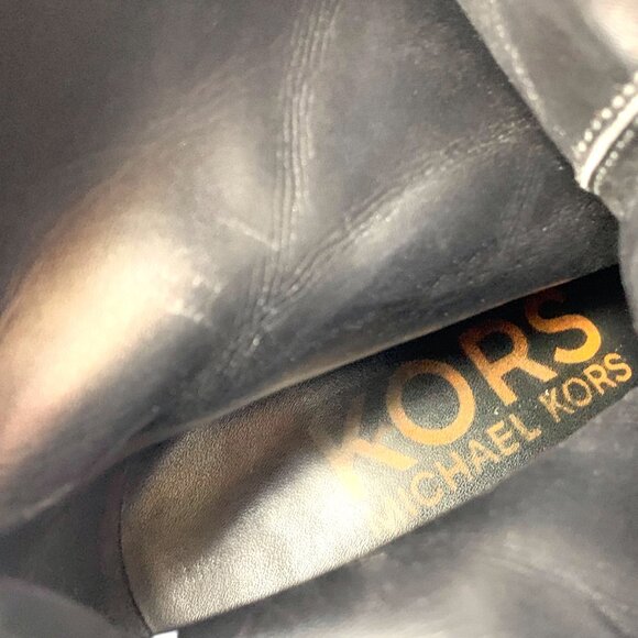 KORS‎ Michael Kors Black Italy Suede Pull On Booties - Picture 3 of 11